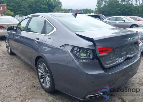 2015 Hyundai Genesis 3.8 из США, поврежденный, VIN KMHGN4JE5FU091250